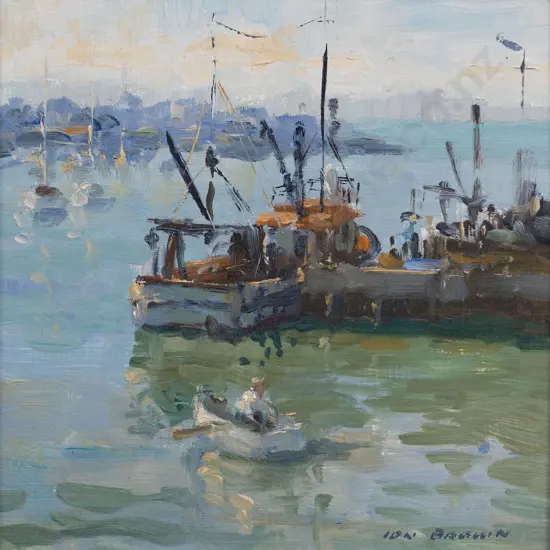 Ion Brown (b. 1942) - Inner Harbour
