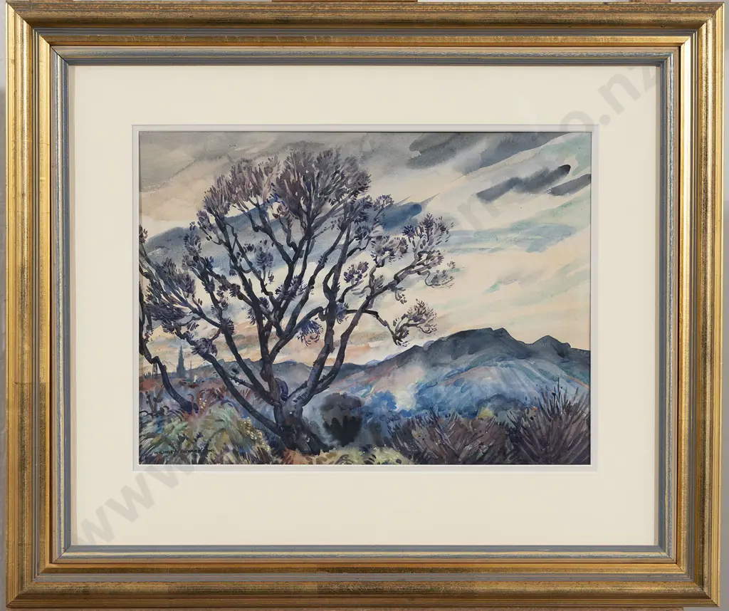 Harry Linley Richardson (1878 - 1947) - Untitled Evening Landscape Image 1++