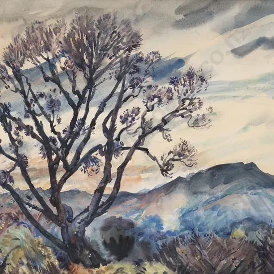 Harry Linley Richardson (1878 - 1947) - Untitled Evening Landscape
