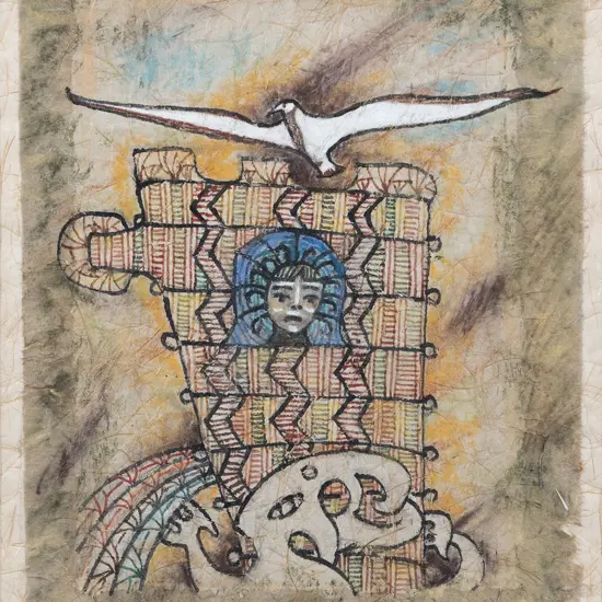 John Bevan Ford (1930 - 2005) - A Guardian for a Polynesian Sail