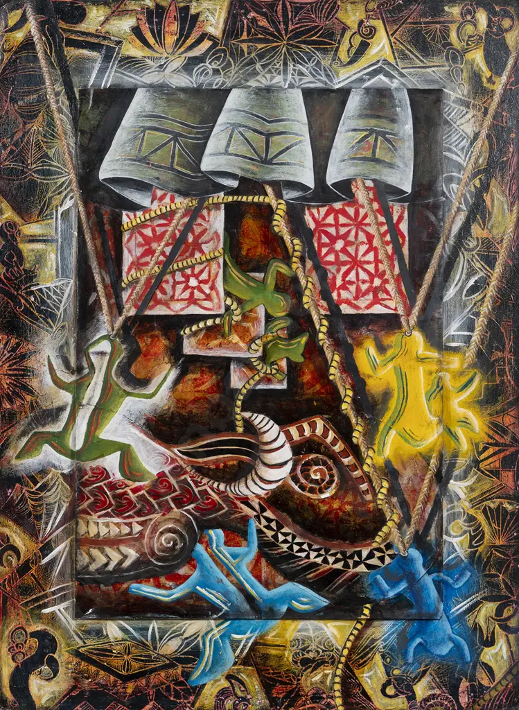 Andy Leleisi'uao (b.1969) - Untitled Image 1++