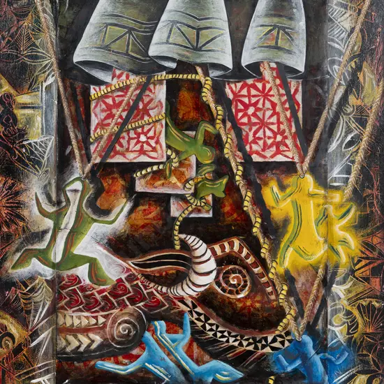 Andy Leleisi'uao (b.1969) - Untitled