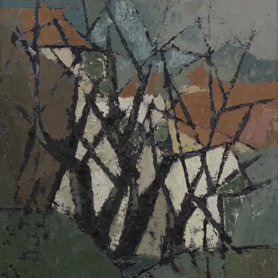 Elva Bett (1918 - 1991) - Winter Landscape