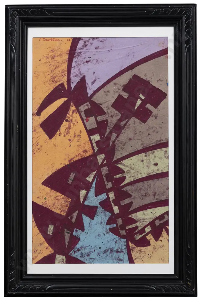 Philip Trusttum (b. 1940) - Untitled (Alphabet Series) Image 1++