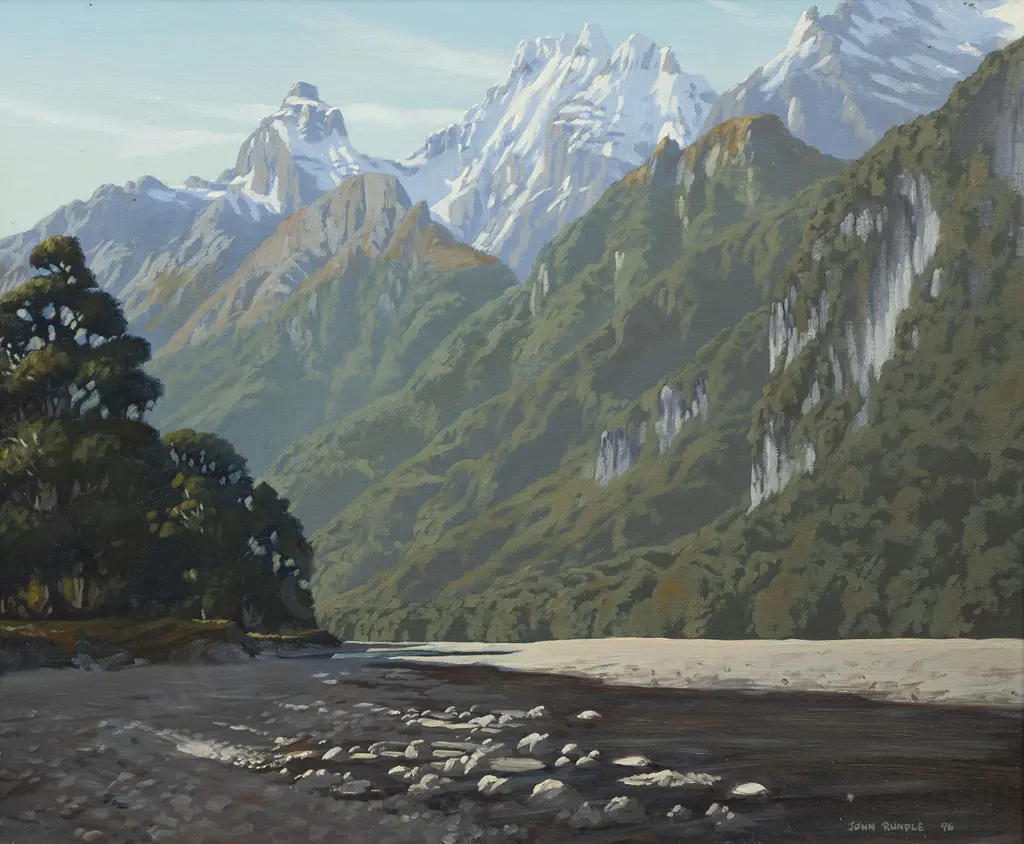 John Rundle (1933-2014) - Mount Earnslaw Image 1++