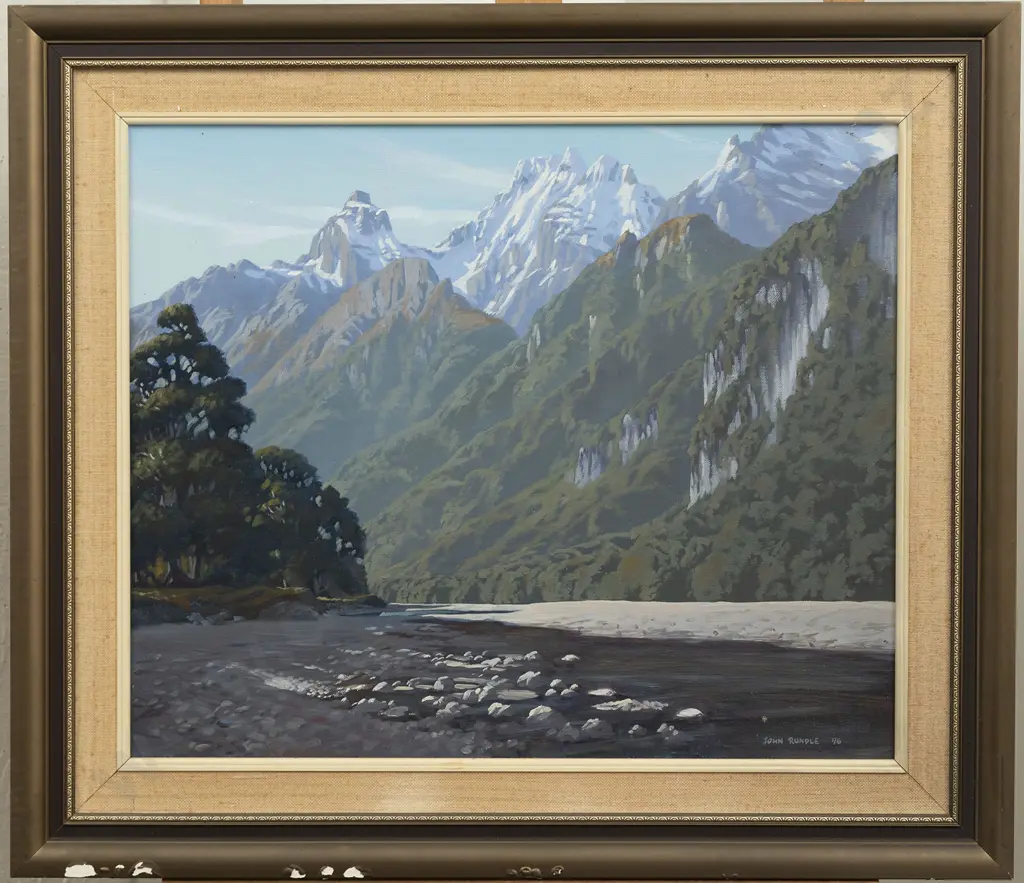 John Rundle (1933-2014) - Mount Earnslaw Image 1++