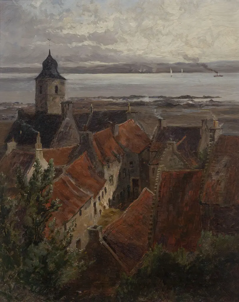 Alfred Reginald Thomson (British 1894-1979) - St Monans Image 1++