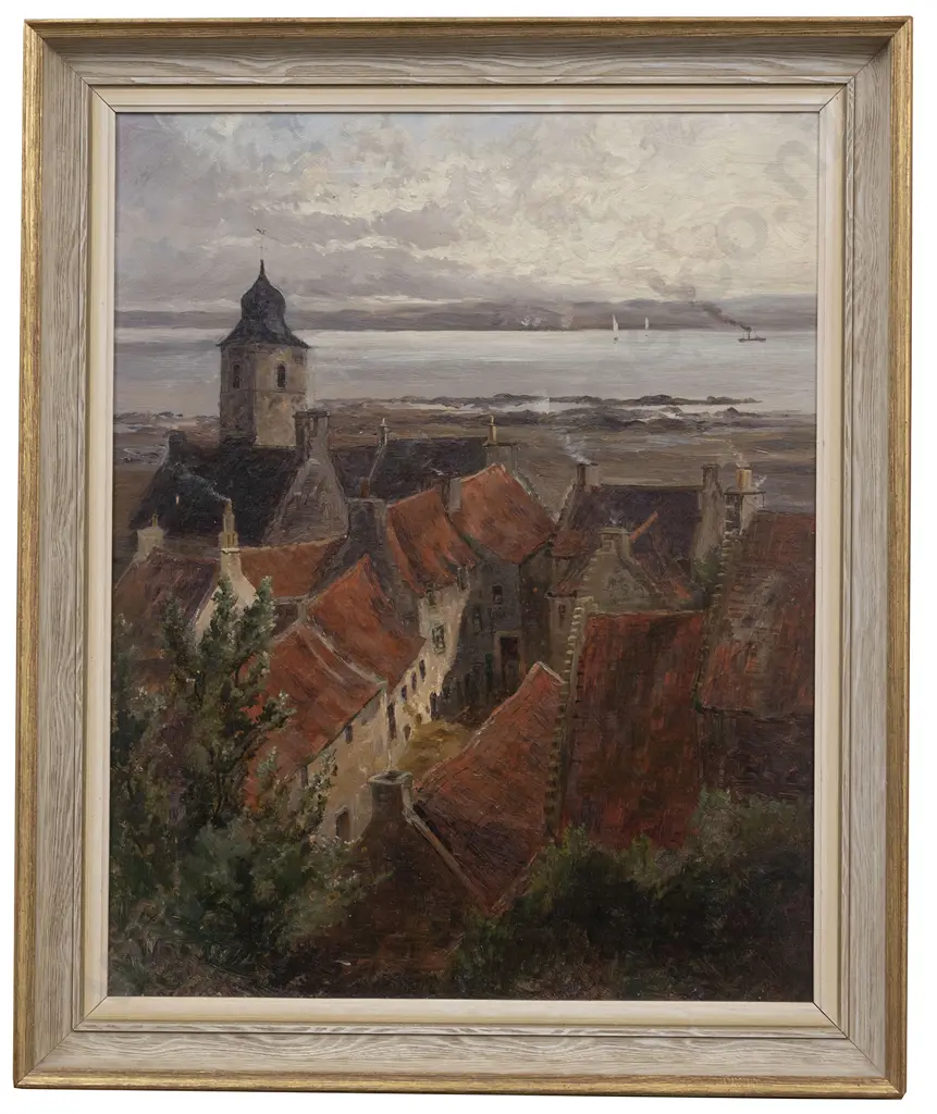 Alfred Reginald Thomson (British 1894-1979) - St Monans Image 1++
