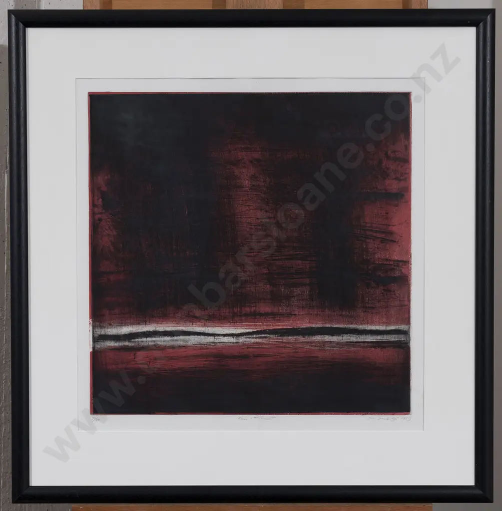 John Drawbridge (1930-2005) - Rain at Sunset Image 1++