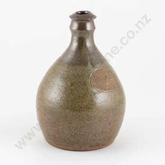 Barry Brickell 'Villa Maria' Wine Flask
