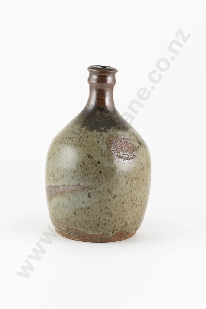 Barry Brickell 'Villa Maria' Wine Flask Image 1++