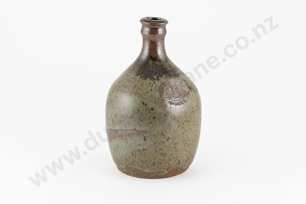 Barry Brickell 'Villa Maria' Wine Flask Image 1++