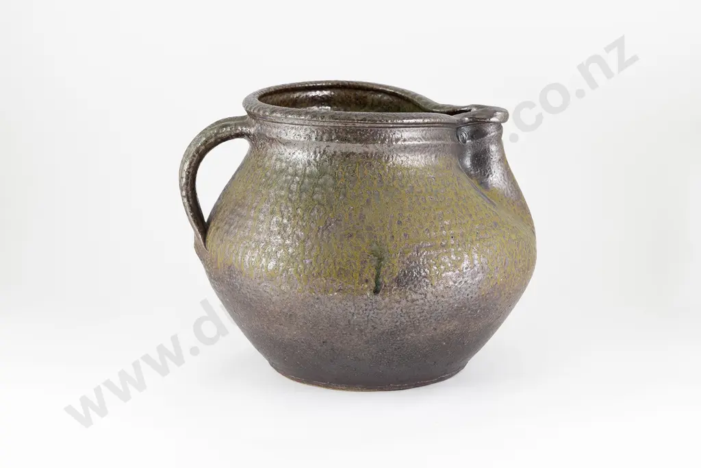 Barry Brickell Large Salt Glaze Fatso Jug Image 1++