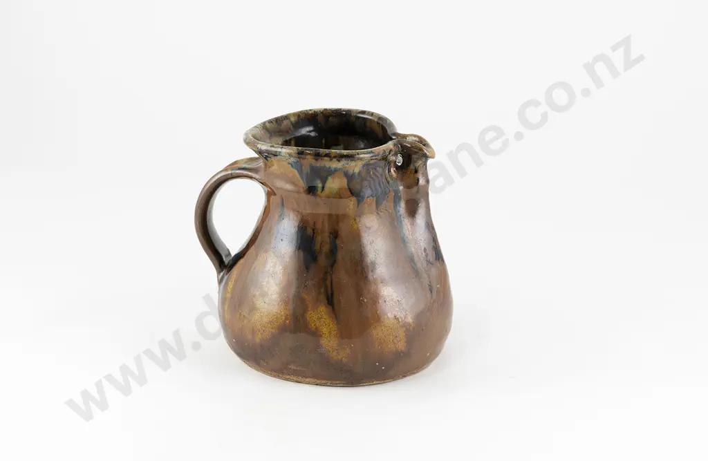 Tenmoku Glazed Jug (Attributed to Barry Brickell) Image 1++