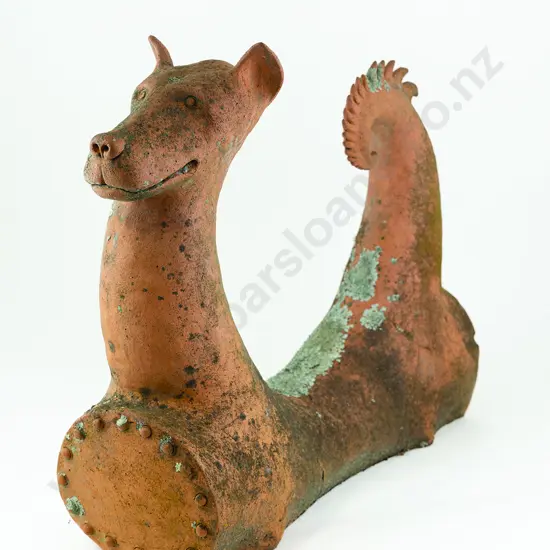 Barry Brickell Guardian Dog Sculpture