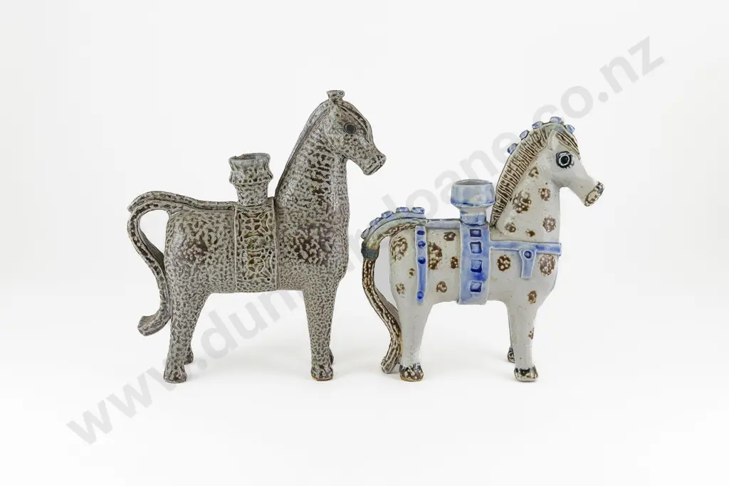 Two Juliet Peter Horse Candleholders Image 1++