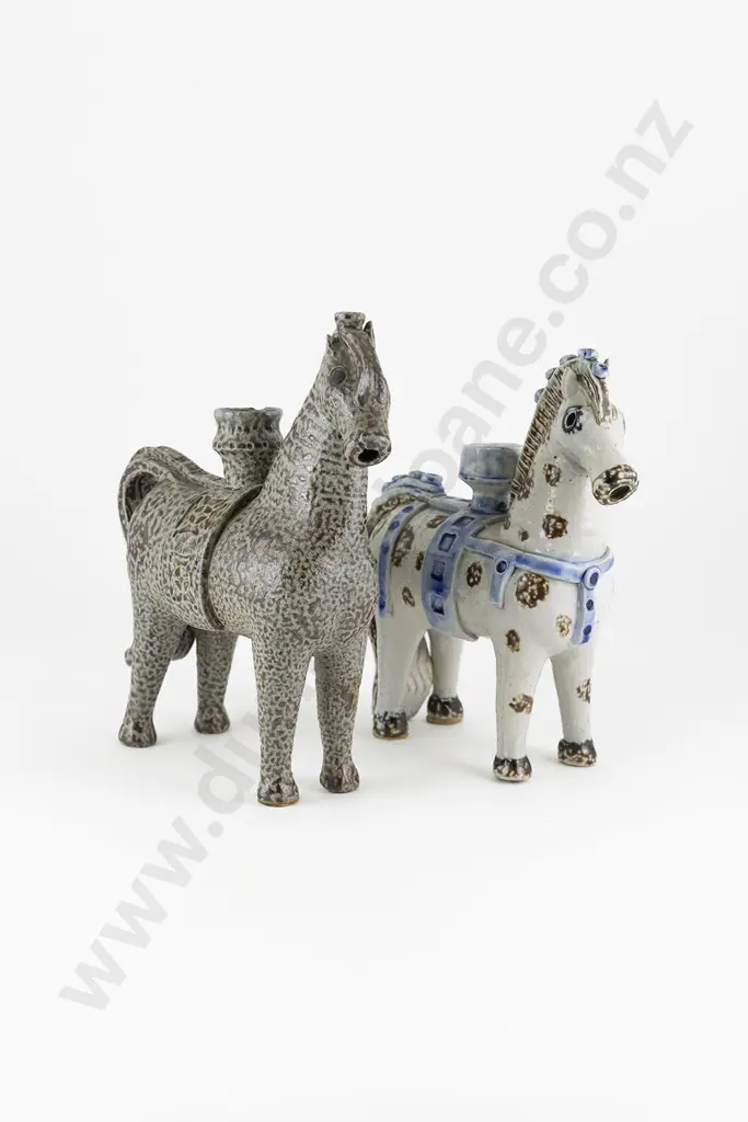 Two Juliet Peter Horse Candleholders Image 1++