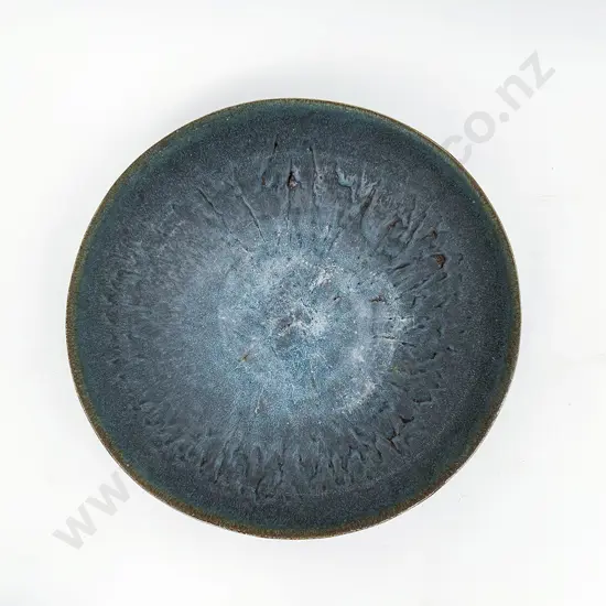 Len Castle Large Blue Bowl