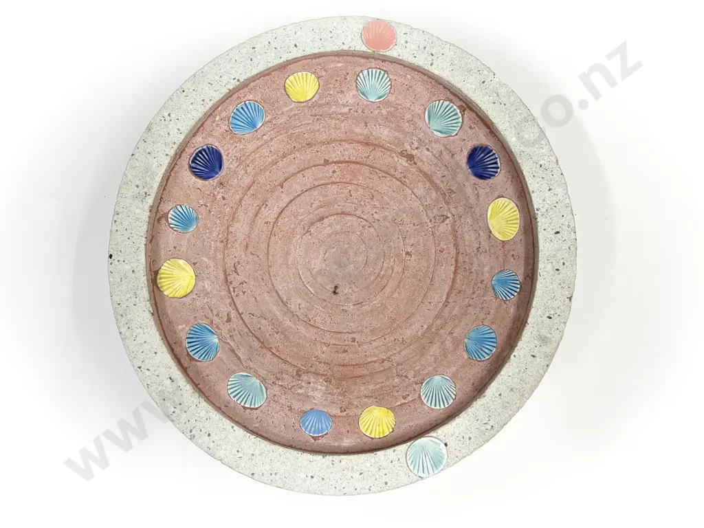 Warren Tippett Plaster Bowl From Unitec Residency Image 1++