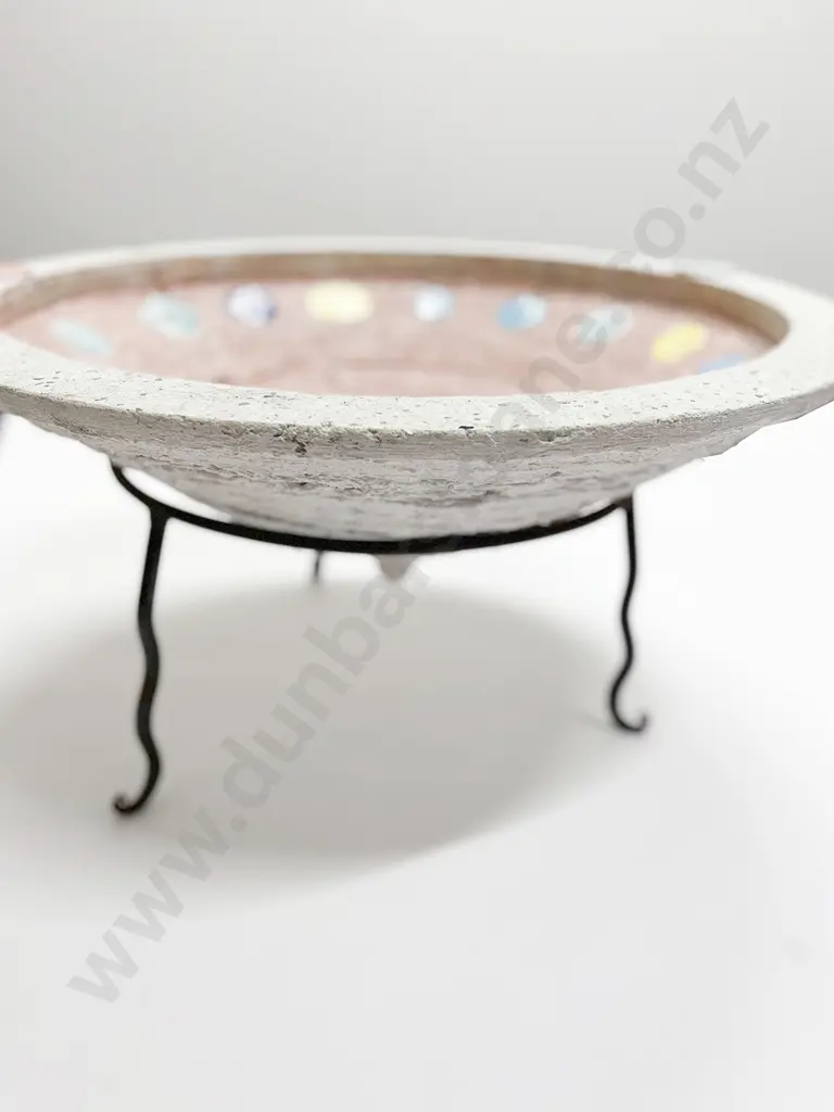 Warren Tippett Plaster Bowl From Unitec Residency Image 1++