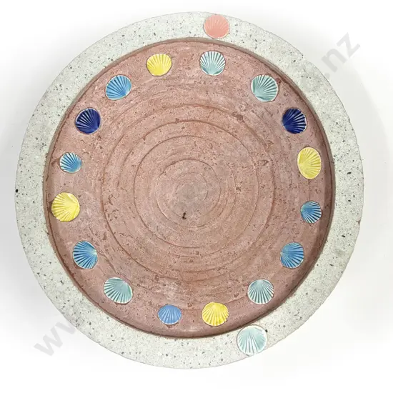 Warren Tippett Plaster Bowl From Unitec Residency