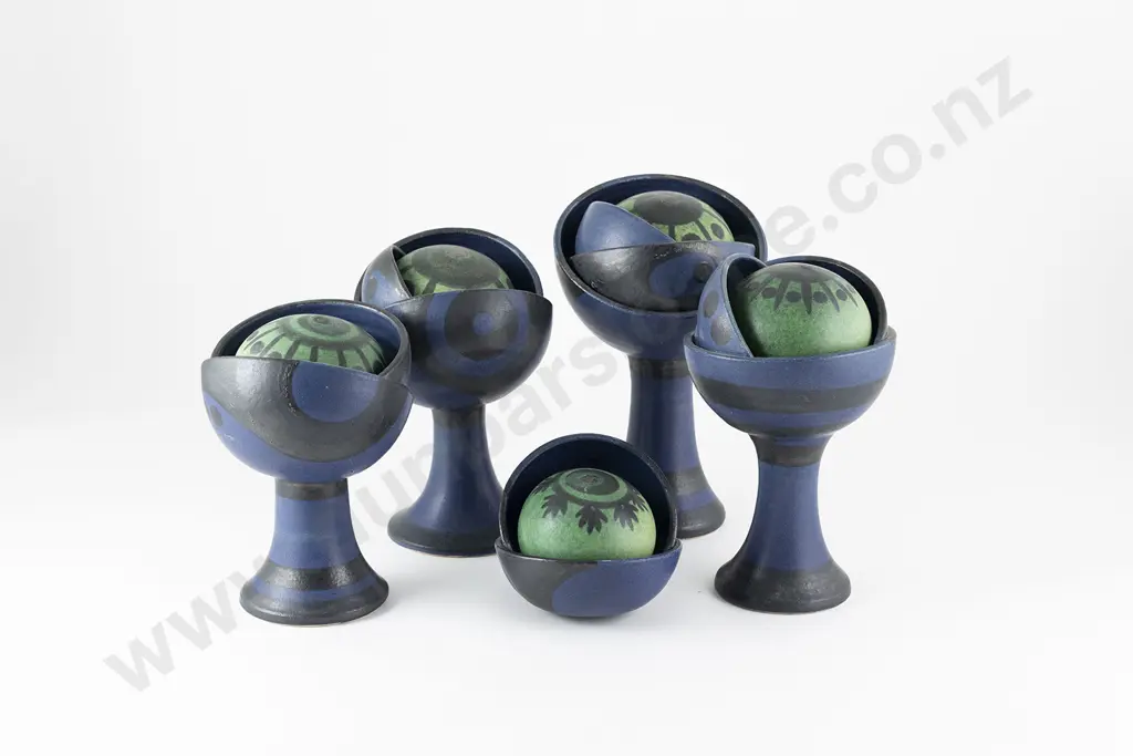 Anneke Borren Five Sculptural Flower Forms Image 1++