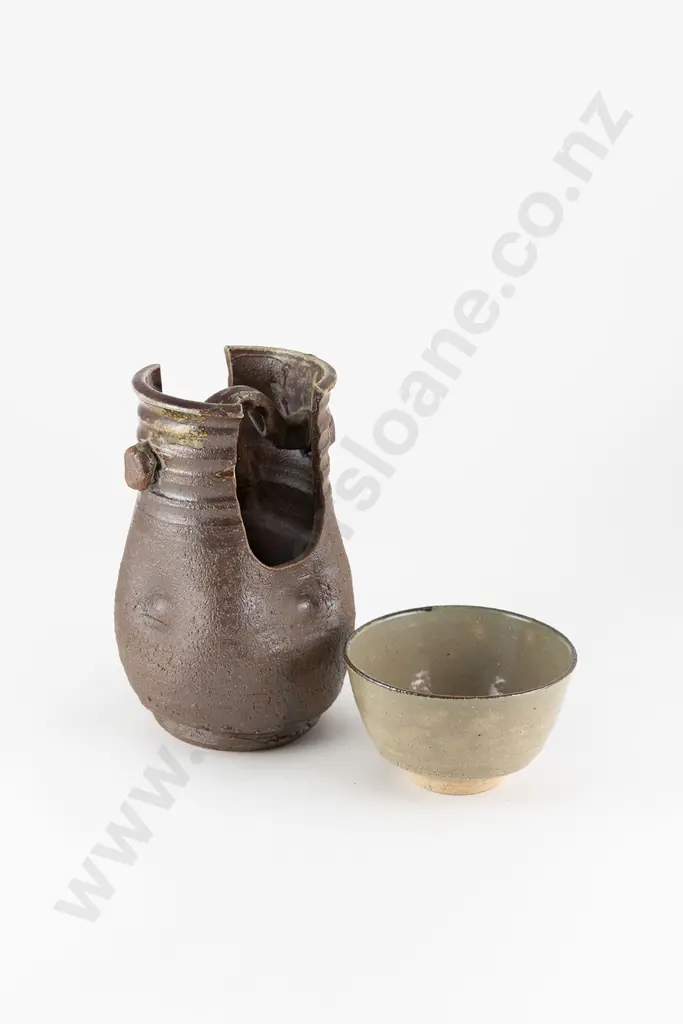 Ikibana Vase and Japanese Bowl Image 1++
