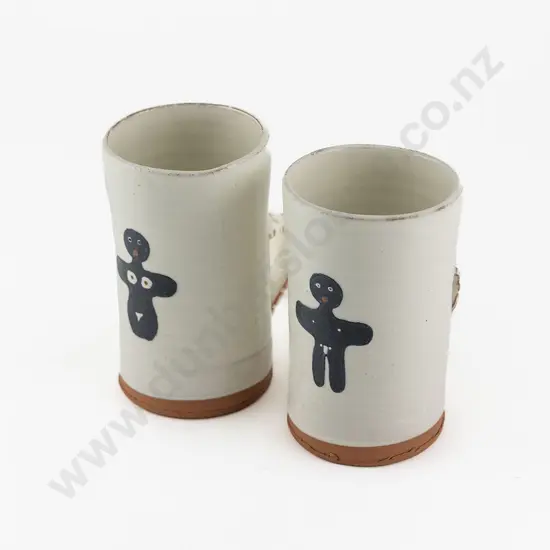 Paul Maseyk Pair of Large Mugs
