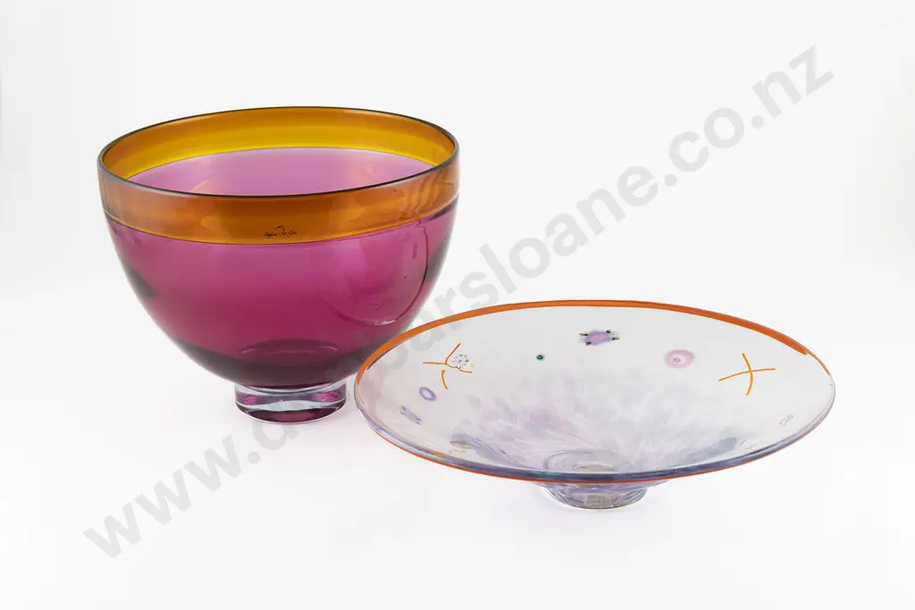 A Peterviesnuk Dish and a Hoglund Bowl Image 1++