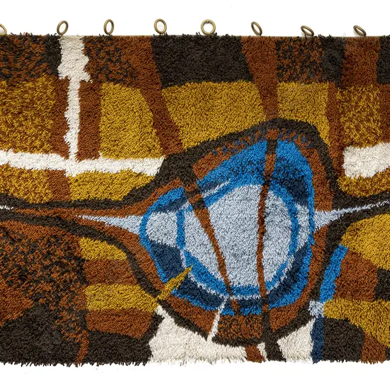 A Large Impressive Scandinavian Wool Rug