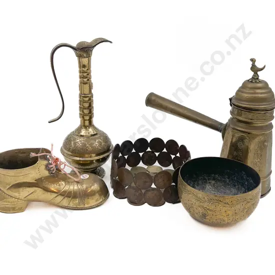 Small Quantity of Assorted Brassware etc