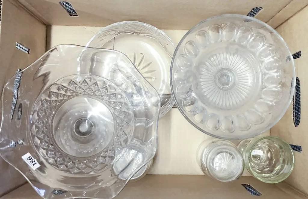 Two Box of Assorted Crystal and Glass Ware Image 1++
