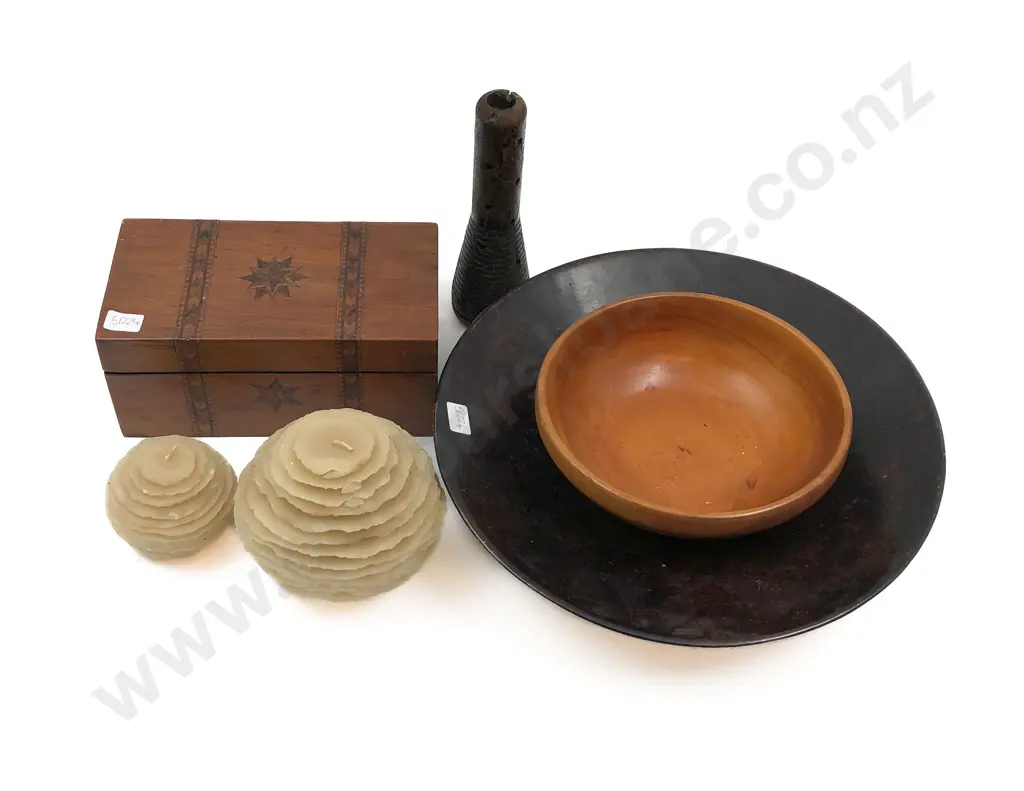 Quantity of Assorted Woodware etc incl Jewellery Box Image 1++