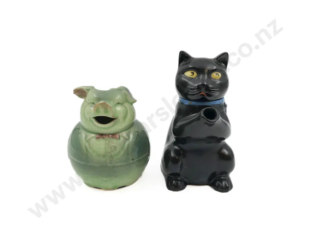 Two Animal Form Jugs (faults) Image 1++