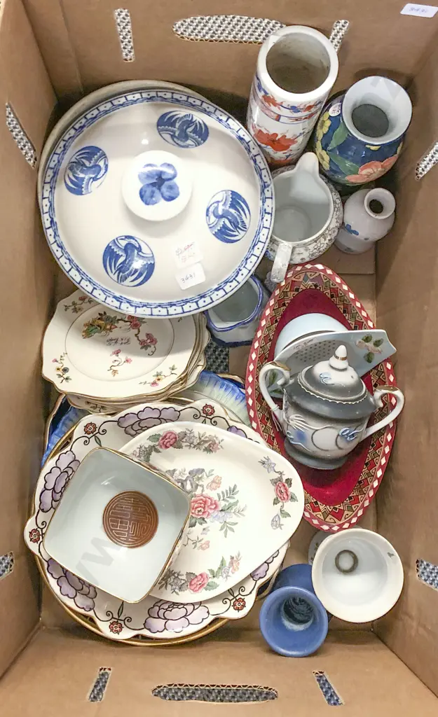 Two Boxes of Assorted China incl RD Image 1++
