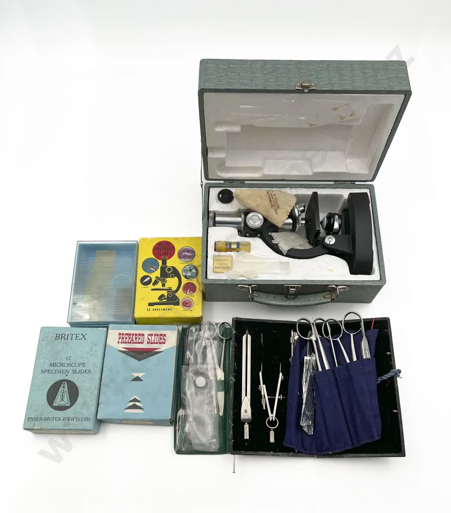 Box of Assorted incl Mini Microscope Image 1++