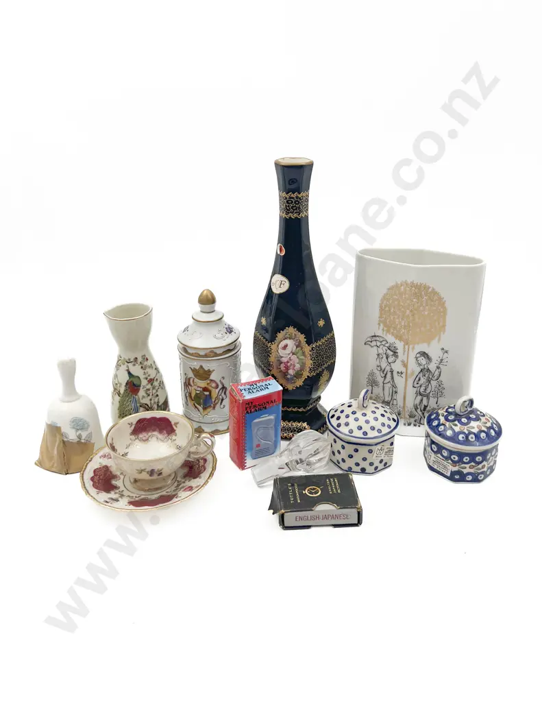 Box of Assorted Fancy China incl Rosenthal Vase etc Image 1++