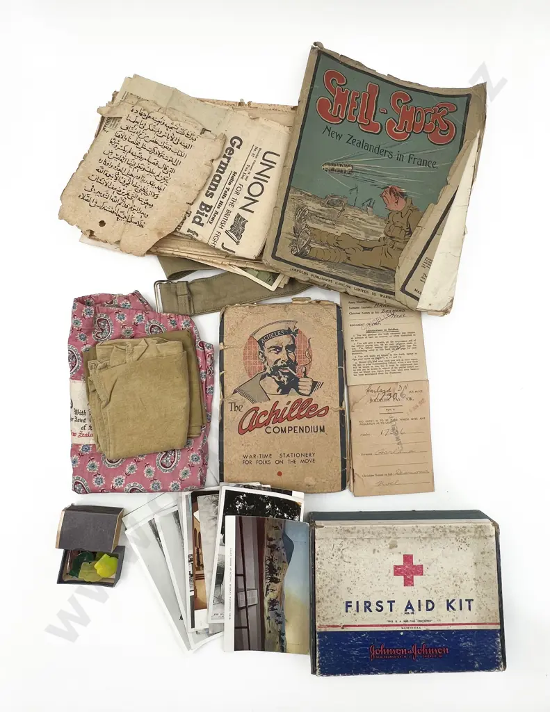 Box of Assorted Vintage incl Military Reference Soldiers Pay Books etc Image 1++
