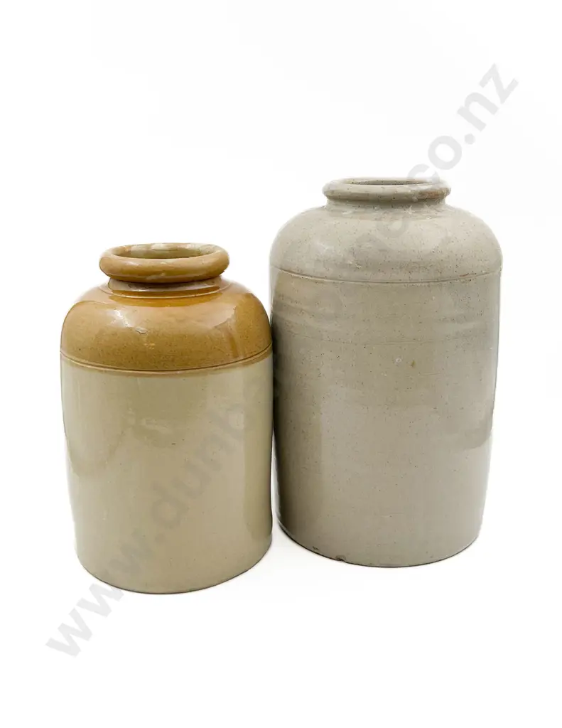 Two Stoneware Crocks Image 1++