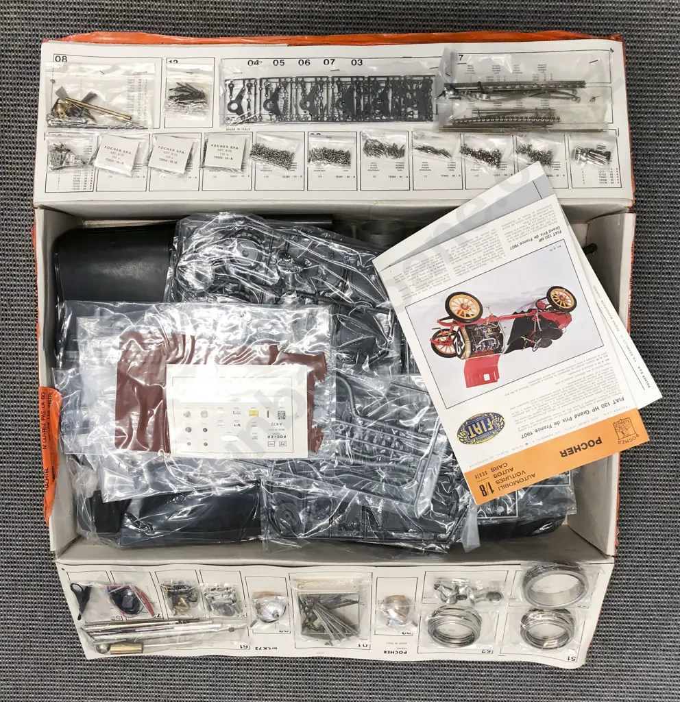 Boxed Tyco Rolls Royce Phantom II Sedanca Model Kitset 1/8 Scale Image 1++