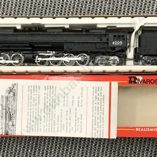 Boxed Rimarossi Union Pacific Locomotive Model