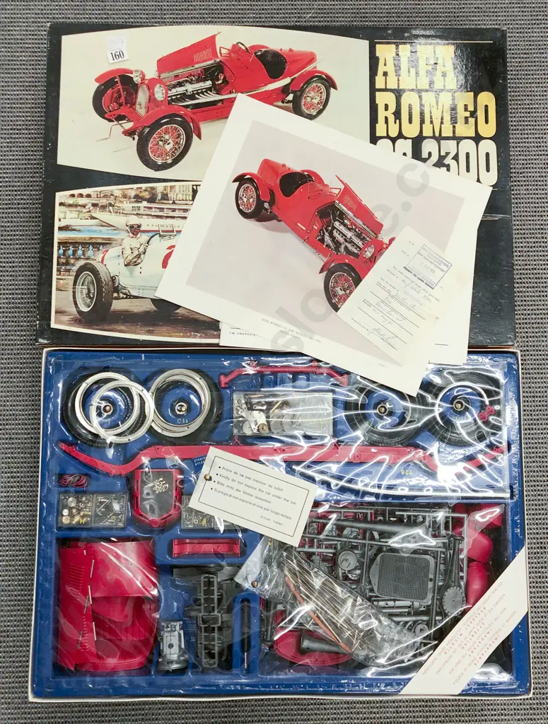 Boxed Alfa Romeo 8C 200 Monza 1931 Kitset Image 1++