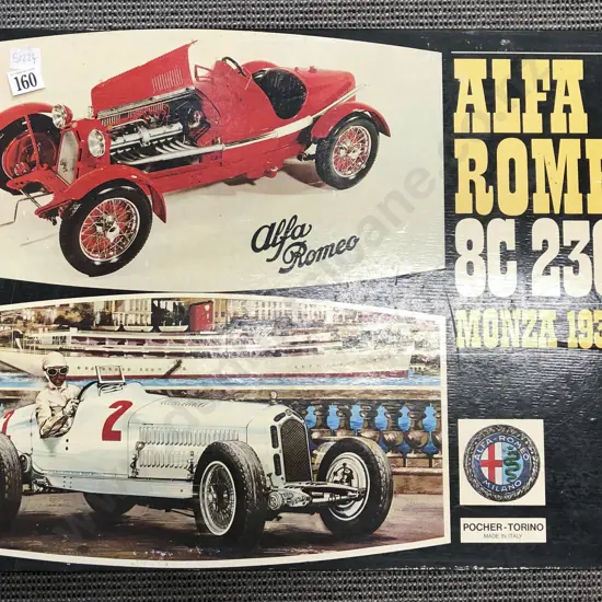 Boxed Alfa Romeo 8C 200 Monza 1931 Kitset