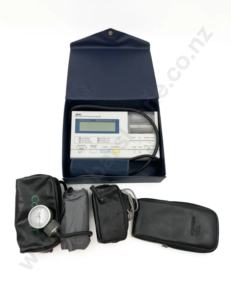Blood Pressure Machine Together  With Vintage Microphone etc Image 1++
