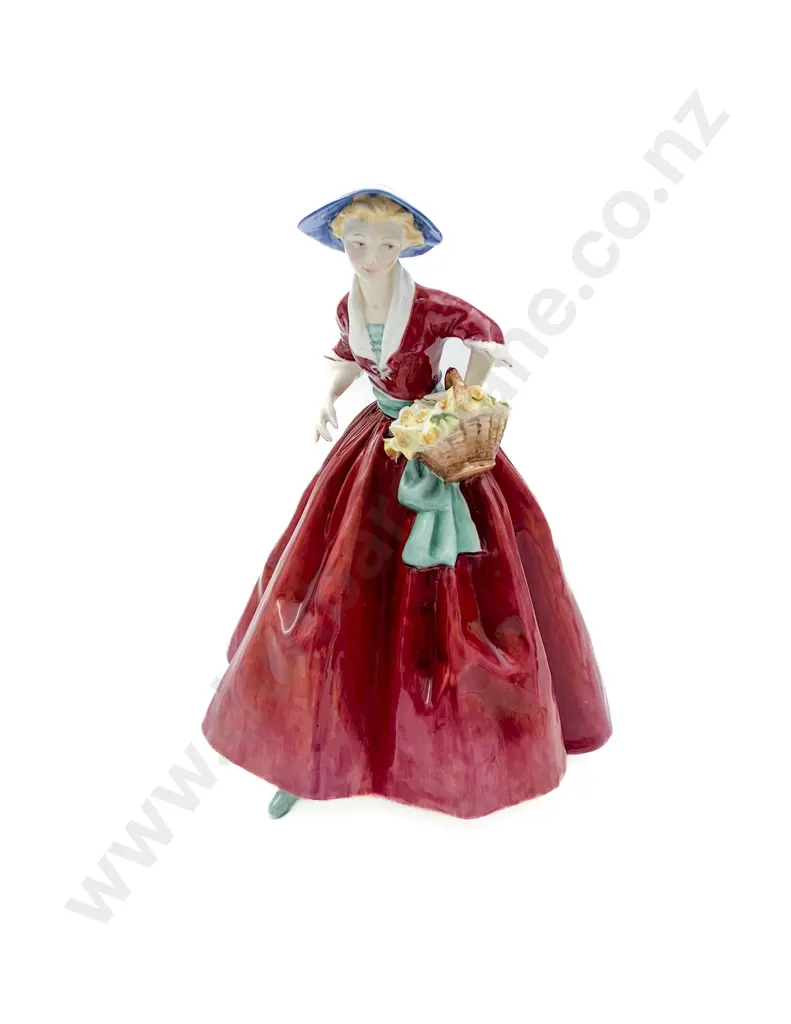Royal Worcester Figure 'Spring Morn' Image 1++