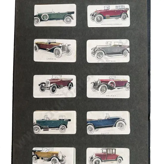 Cigarette Card Album