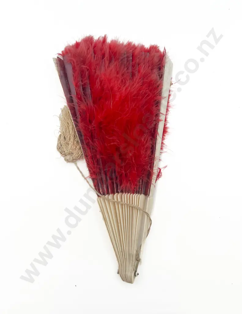 Ivory and Ostrich Feather Fan (a/f) Image 1++