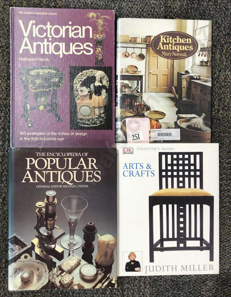 Four Antique Reference Volumes Image 1++