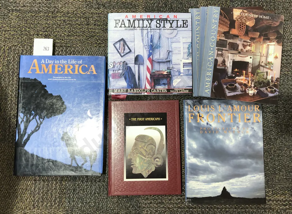 Six American Reference Volumes Image 1++