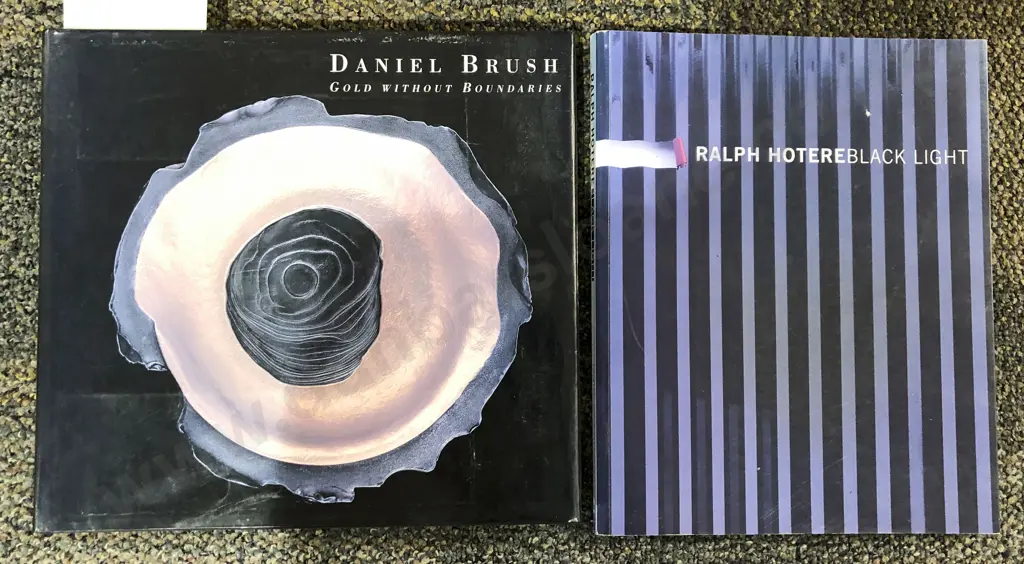 Ralph Hotere - Black Light together with Daniel Brush Volume Image 1++